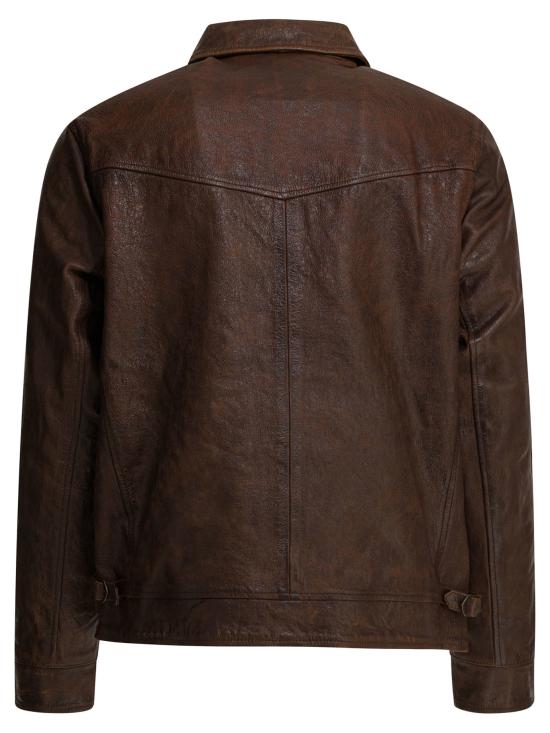 26SS 리바이스 가죽 자켓 005BO0000 BROWN - LEVI'S