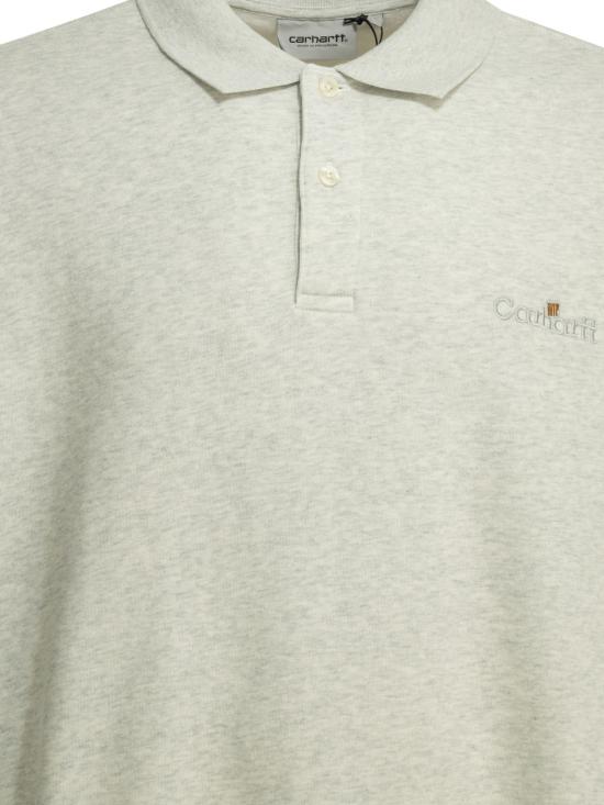 26SS 칼하트 WIP 라벨 폴로 스웨트셔츠 I036349482XX GREY - CARHARTT WIP