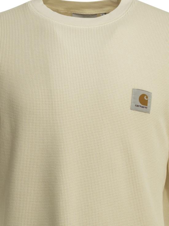 26SS 칼하트 WIP 숏슬리브 넬슨 와플 티셔츠 I03618505GD WHITE - CARHARTT WIP
