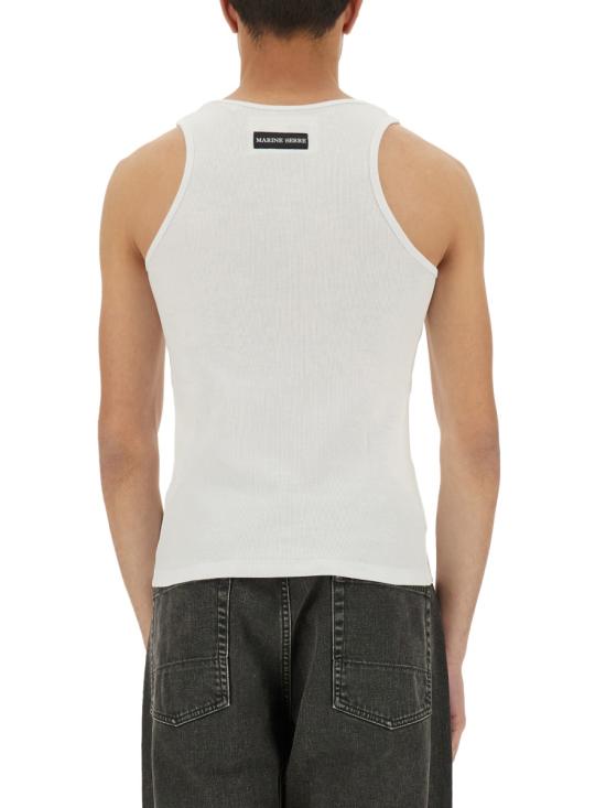 26SS 마린세르 민소매 티셔츠 MTT081A CJER0011WH10 WHITE - MARINE SERRE