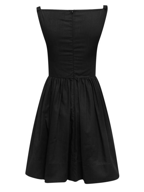 26SS 비비안웨스트우드 미디 원피스 1101039H W009QN401 BLACK - VIVIENNE WESTWOOD