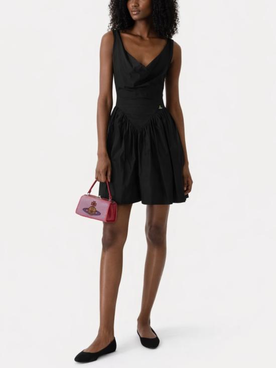 26SS 비비안웨스트우드 미디 원피스 1101039H W009QN401 BLACK - VIVIENNE WESTWOOD