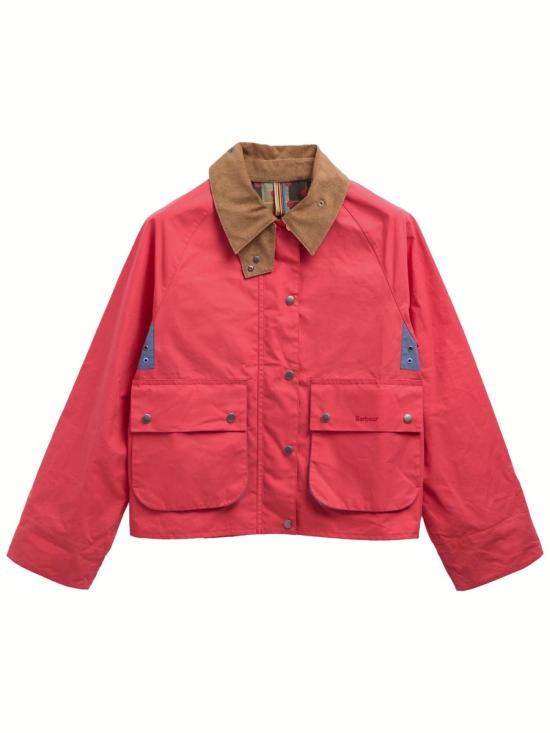 26SS PAUL SMITH LOVES BARBOUR 자켓 LCA0390 LCARE52 RED