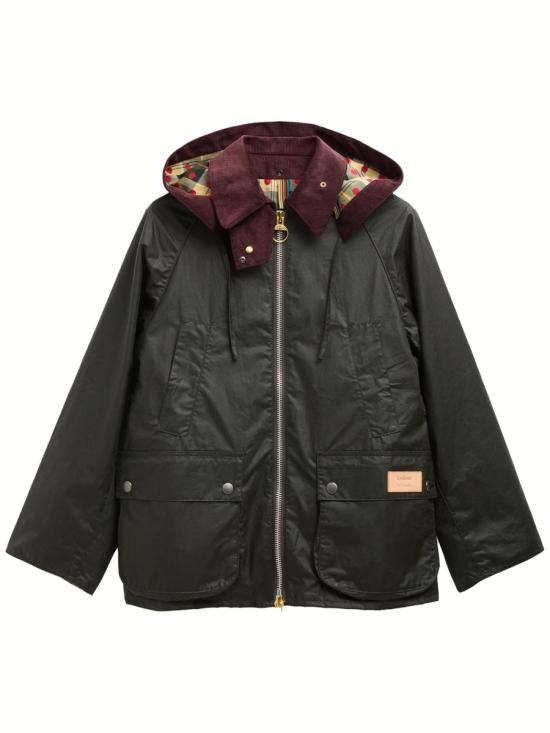 26SS PAUL SMITH LOVES BARBOUR 자켓 LWX1545 LWXOL51 MILITARY GREEN