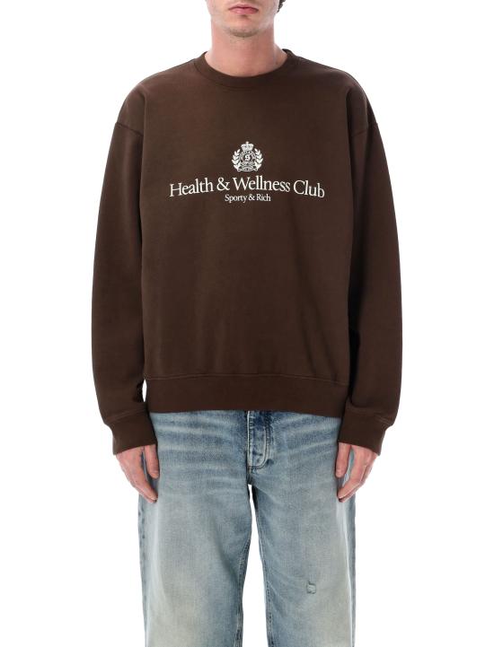 26SS 스포티앤리치 스웨터 ST07165241BR03 CHOCOLATE