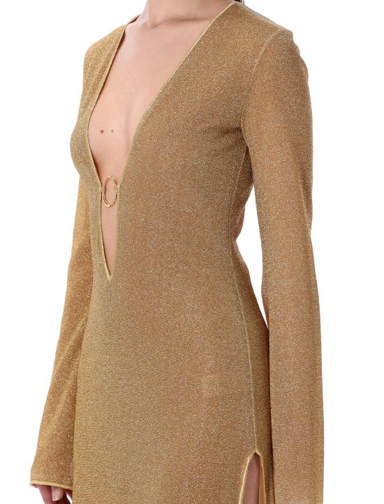 26SS 오세리 미디 원피스 RLS261 GOLD - OSÉREE