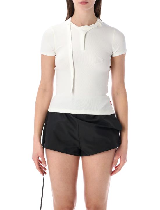 26SS 디젤 반팔 티셔츠 A236450JEAI 141 WHITE