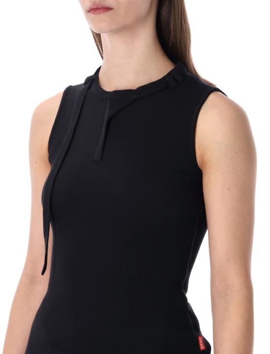 26SS 디젤 반팔 티셔츠 A235420JEAI 9XX NERO - DIESEL