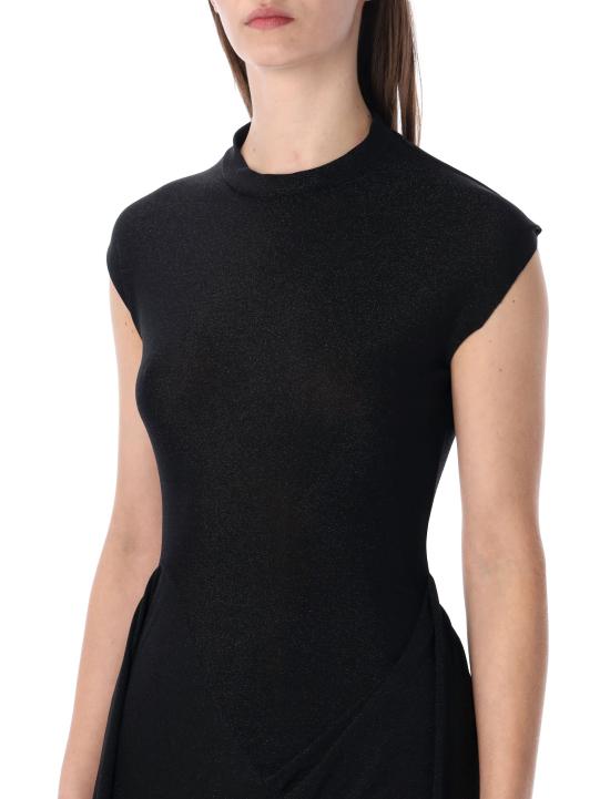 26SS 오토링거 미디 원피스 10450230301 BLK BLACK - OTTOLINGER