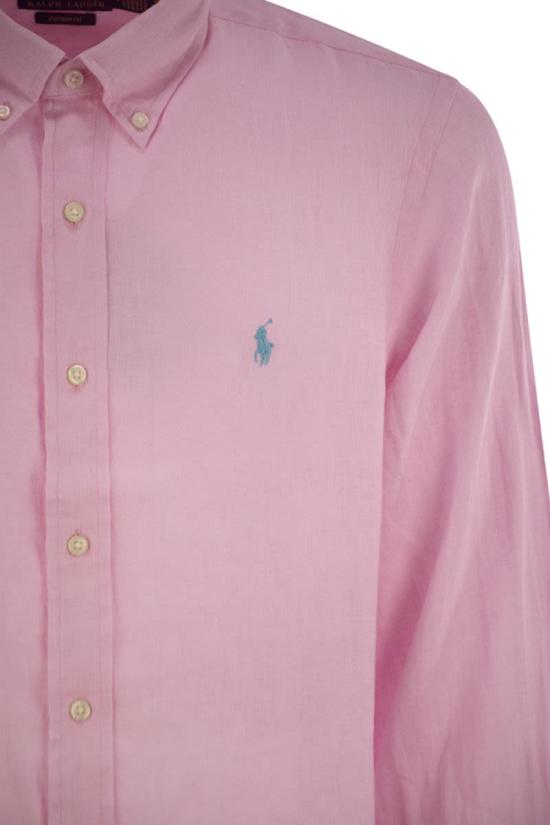 26SS 폴로 랄프로렌 긴팔 셔츠 710966294 009 PINK - POLO RALPH LAUREN