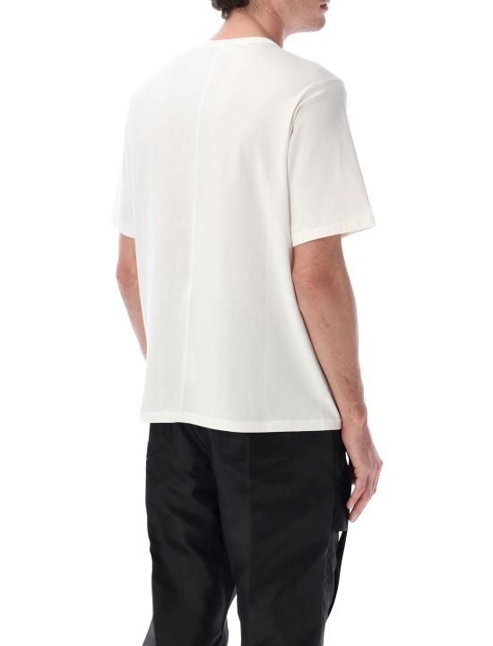 26SS 릭 오웬스 반팔 티셔츠 RR01F2232JAEP16 1109 MILK BLACK PRINT - RICK OWENS