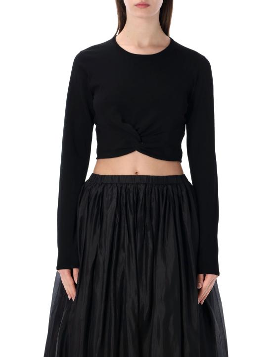 26SS 더 가먼트 반팔 티셔츠 22291 050 BLACK