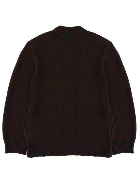 26SS 아워레가시 Parlor 가디건 M2263PB BLACKCOFFEECOTTONRAFIA BROWN - OUR LEGACY