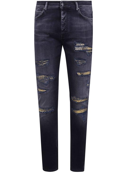 26SS 아미리 스트레이트 팬츠 AMBMJE1099 STORM BLACK - AMIRI