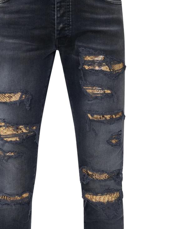 26SS 아미리 스트레이트 팬츠 AMBMJE1099 STORM BLACK - AMIRI