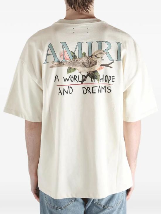 26SS 아미리 반팔 티셔츠 AMTOJR1095 ALABASTER WHITE - AMIRI