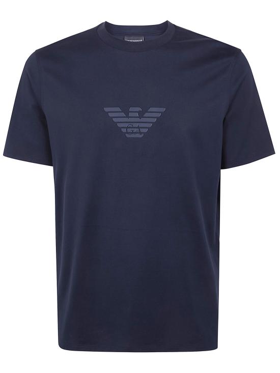 26SS 엠포리오 아르마니 반팔 티셔츠 EM004583AF13669 MB561 BLUE - EMPORIO ARMANI