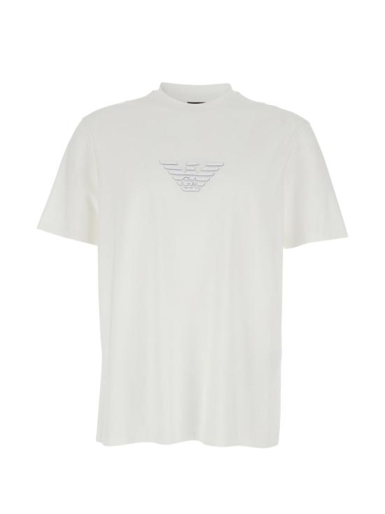 26SS 엠포리오 아르마니 반팔 티셔츠 EM004583AF13669 M0306 WHITE