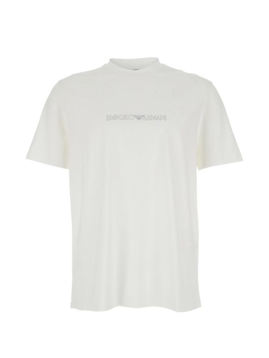 26SS 엠포리오 아르마니 반팔 티셔츠 EM004583AF13669 M0307 WHITE