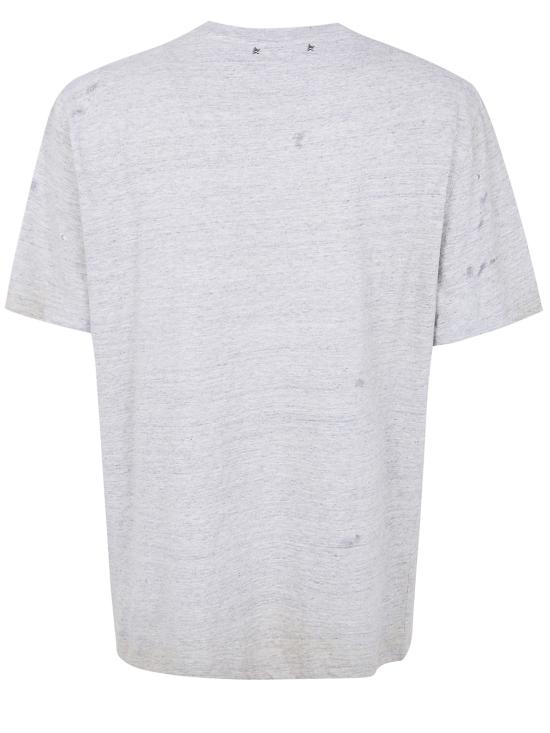 26SS 골든구스 반팔 티셔츠 GMP01220P00252460255 GREY - GOLDEN GOOSE