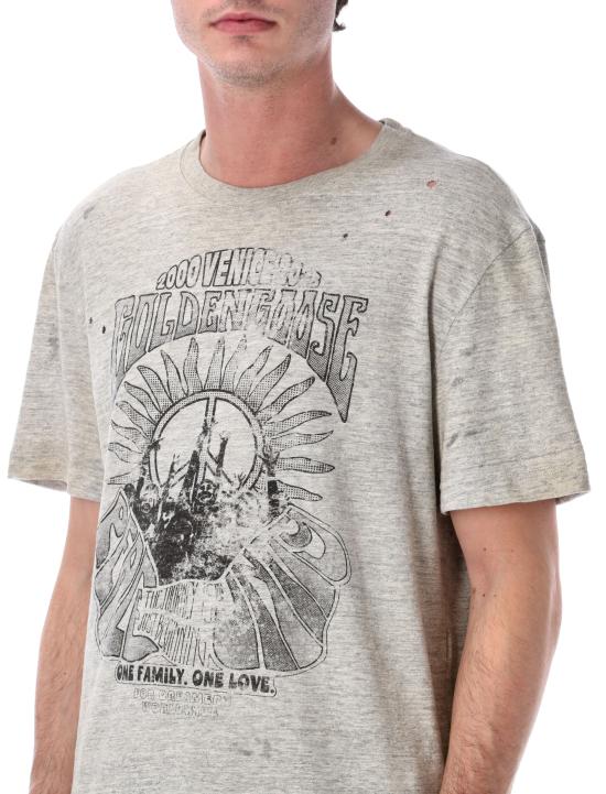 26SS 골든구스 반팔 티셔츠 GMP01220P00252460255 GREY - GOLDEN GOOSE