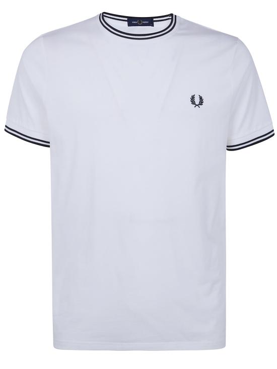 26SS 프레드페리 반팔 티셔츠 FPM1588V57 100 WHITE