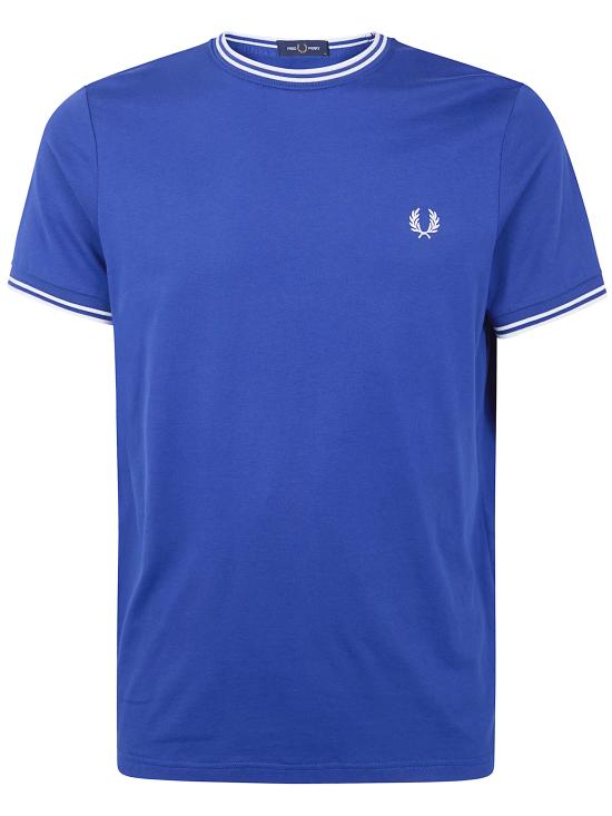 26SS 프레드페리 반팔 티셔츠 FPM1588V57 99A BLUE