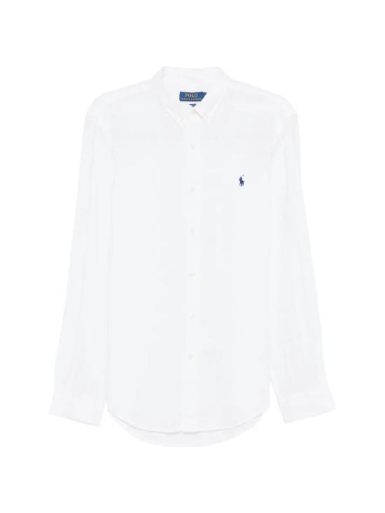 26SS 폴로 랄프로렌 긴팔 셔츠 710968915505 WHITE