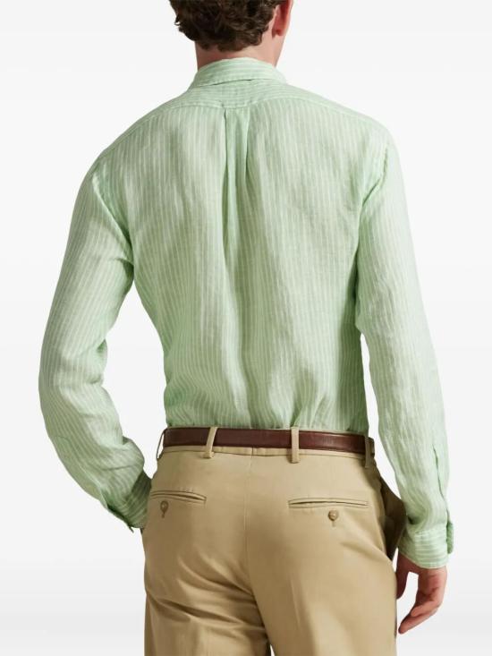 26SS 폴로 랄프로렌 긴팔 셔츠 710B15594007 ESSEX GREEN - POLO RALPH LAUREN