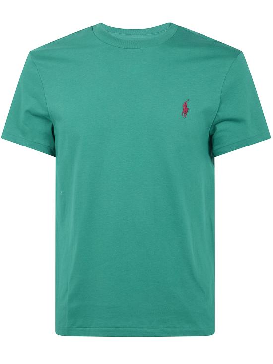 26SS 폴로 랄프로렌 포니로고 자수 반팔 티셔츠 710671438519 ERIN GREEN - POLO RALPH LAUREN