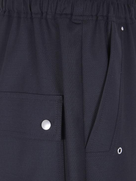 26SS 릭 오웬스 스트레이트 팬츠 RU01F2361ZL 09 BLACK - RICK OWENS