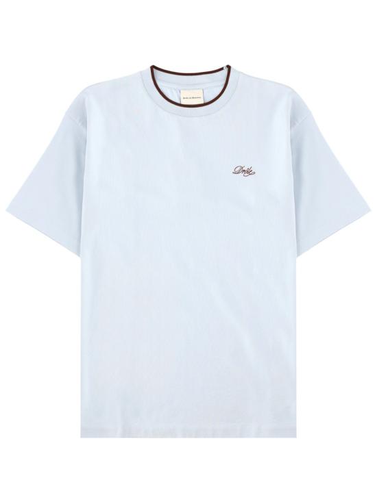 26SS 드롤드무슈 반팔 티셔츠 TS318 CO248LIGHTBLUE AZURE