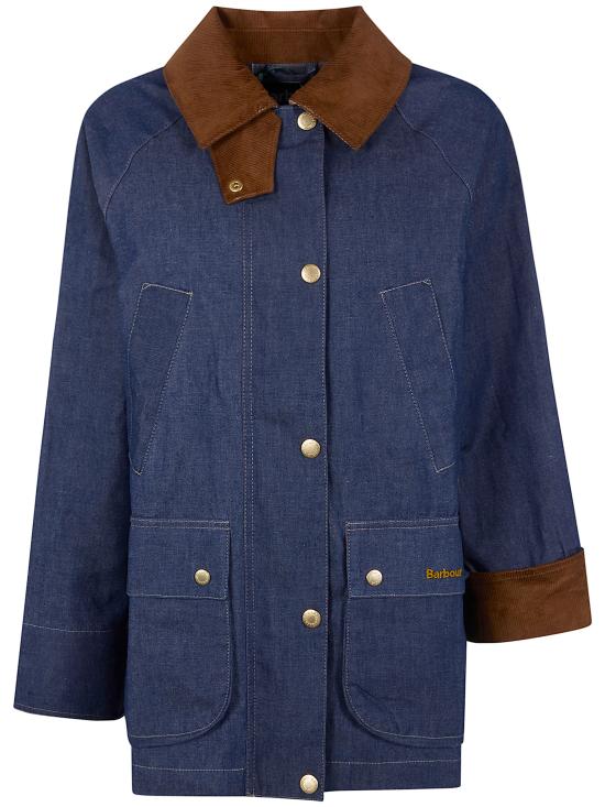 26SS 바버 자켓 LCA0394LCA IN71 BLUE