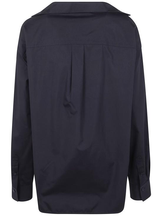 26SS 토템 셔츠 262WRT0669FB0226 001 BLACK - TOTEME