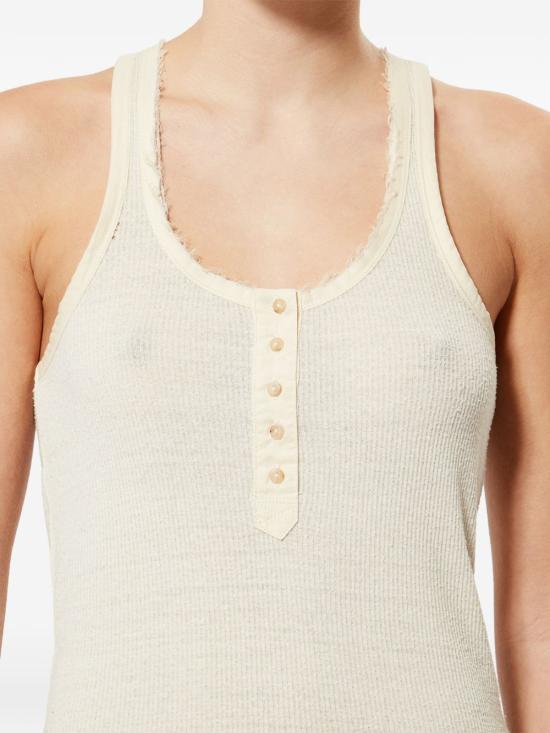 26SS 이자벨마랑 반팔 티셔츠 TS0318FAD2K02I23EC BEIGE - ISABEL MARANT