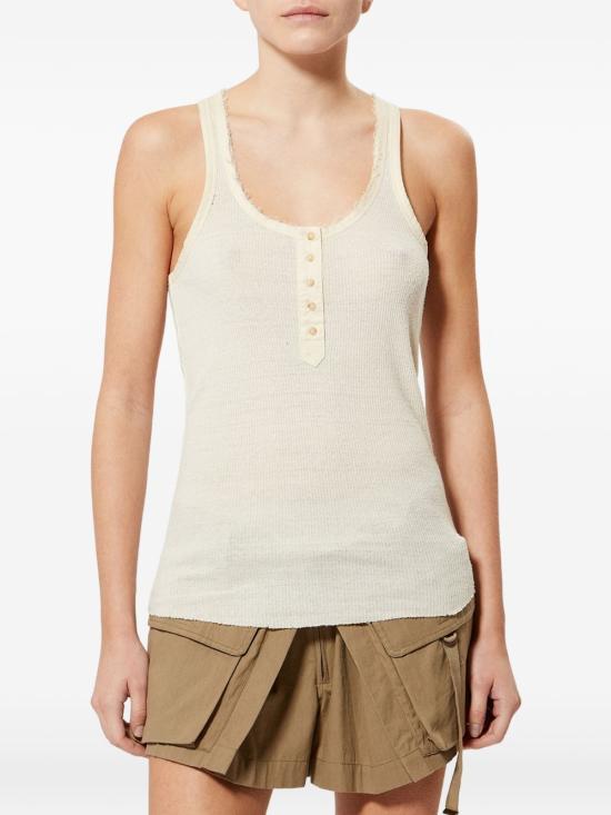 26SS 이자벨마랑 반팔 티셔츠 TS0318FAD2K02I23EC BEIGE - ISABEL MARANT