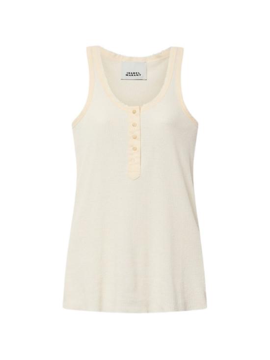 26SS 이자벨마랑 반팔 티셔츠 TS0318FAD2K02I23EC BEIGE