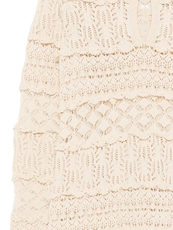 26SS 세미쿠튀르 미디 원피스 S6SF05A070 WHITE - SEMI-COUTURE