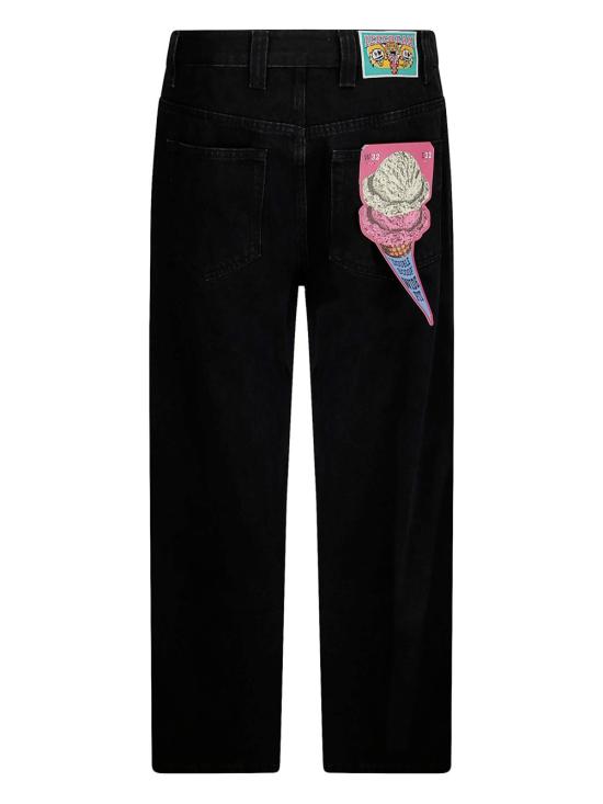 26SS 빌리어네어보이즈클럽 스트레이트 팬츠 ICD25203BLACK - BILLIONAIRE BOYS CLUB