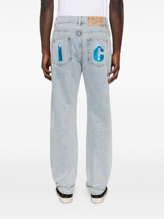 26SS 빌리어네어보이즈클럽 스트레이트 팬츠 IC26180LIGHTBLUEWASH CLEAR BLUE - BILLIONAIRE BOYS CLUB