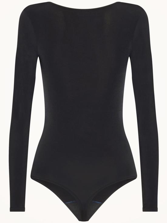 26SS 월포드 반팔 티셔츠 780557005 BLACK - WOLFORD