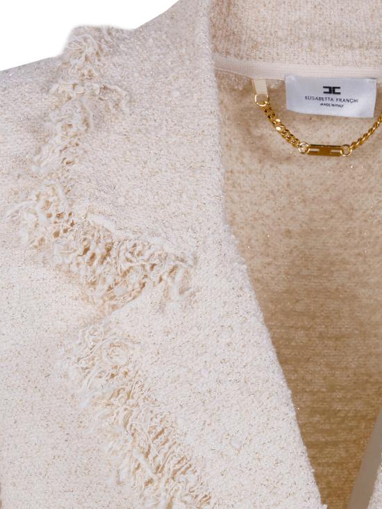 26SS 엘리자베타프랜치 자켓 MK11R62E2193 WHITE - ELISABETTA FRANCHI