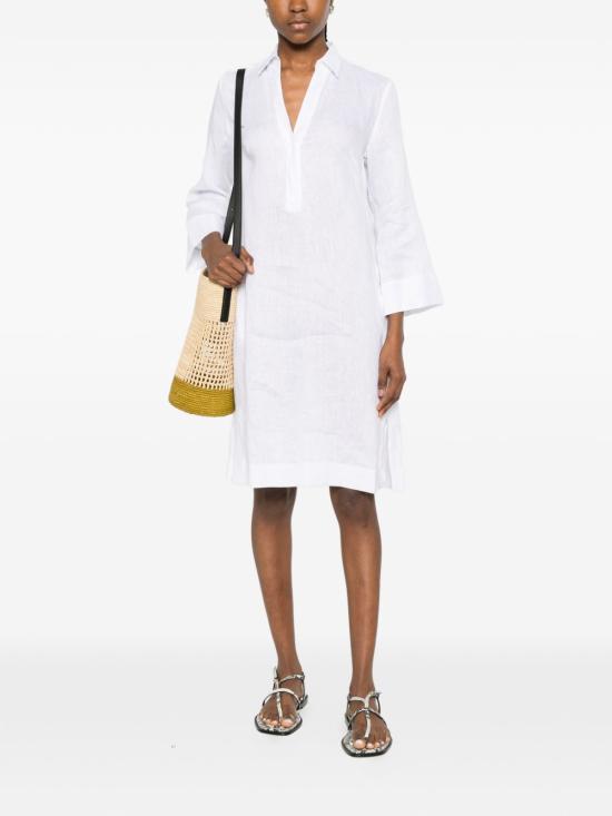 26SS 아르키비오 67 미디 원피스 QE8PLQUA1 WHITE - ARCHIVIO 67