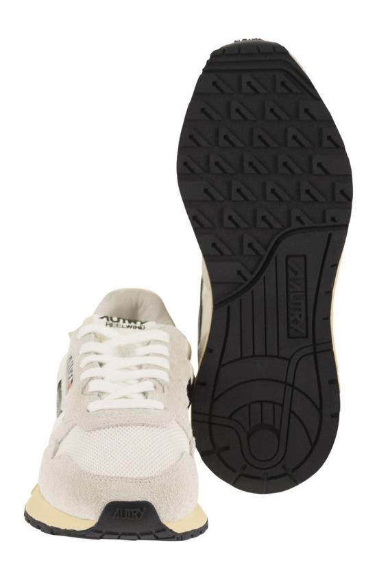 26SS 오트리 릴윈드 로우 나일론 스웨이드 스니커즈 WWLMUT50 WHITE - AUTRY