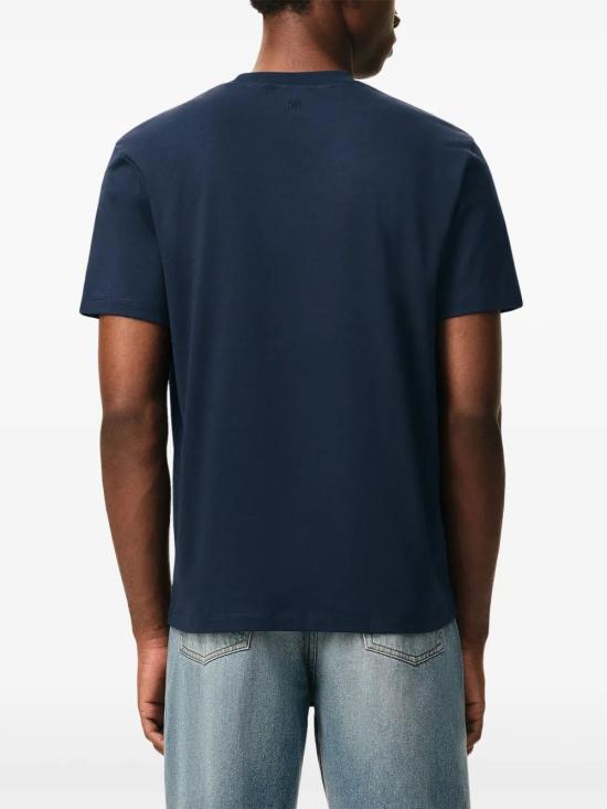 26SS 아미 반팔 티셔츠 BFUTS035724 430 NIGHT BLUE - AMI