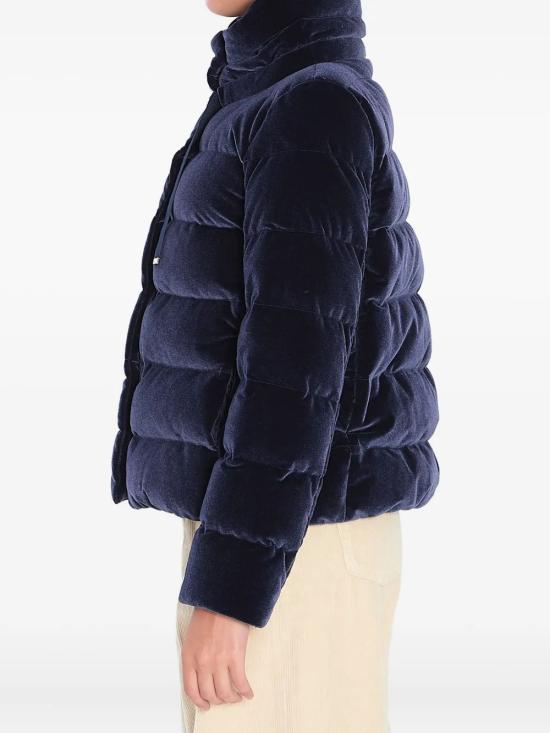 25FW 에르노 스무스 벨벳 재킷 PI002180D15020S 9200 BLU NAVY - HERNO