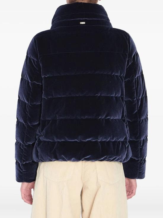 25FW 에르노 스무스 벨벳 재킷 PI002180D15020S 9200 BLU NAVY - HERNO