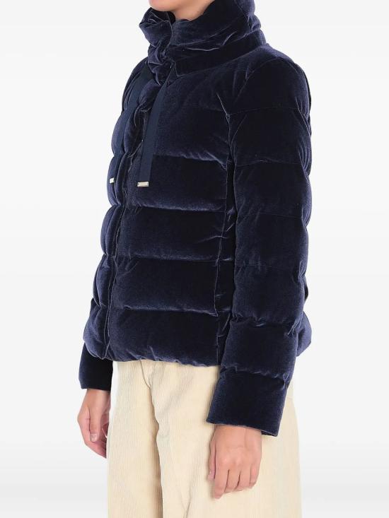 25FW 에르노 스무스 벨벳 재킷 PI002180D15020S 9200 BLU NAVY - HERNO