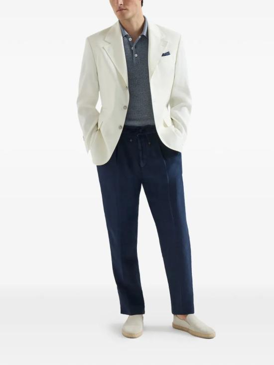26SS 브루넬로 쿠치넬리 스트레이트 팬츠 M243DE1710 C6053 RUBINO - BRUNELLO CUCINELLI