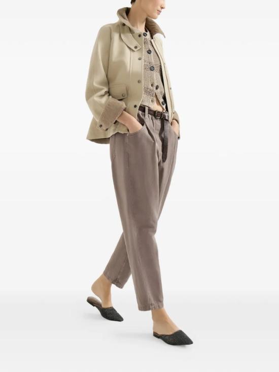 26SS 브루넬로 쿠치넬리 스트레이트 팬츠 ML996P5566 C9325 - BRUNELLO CUCINELLI